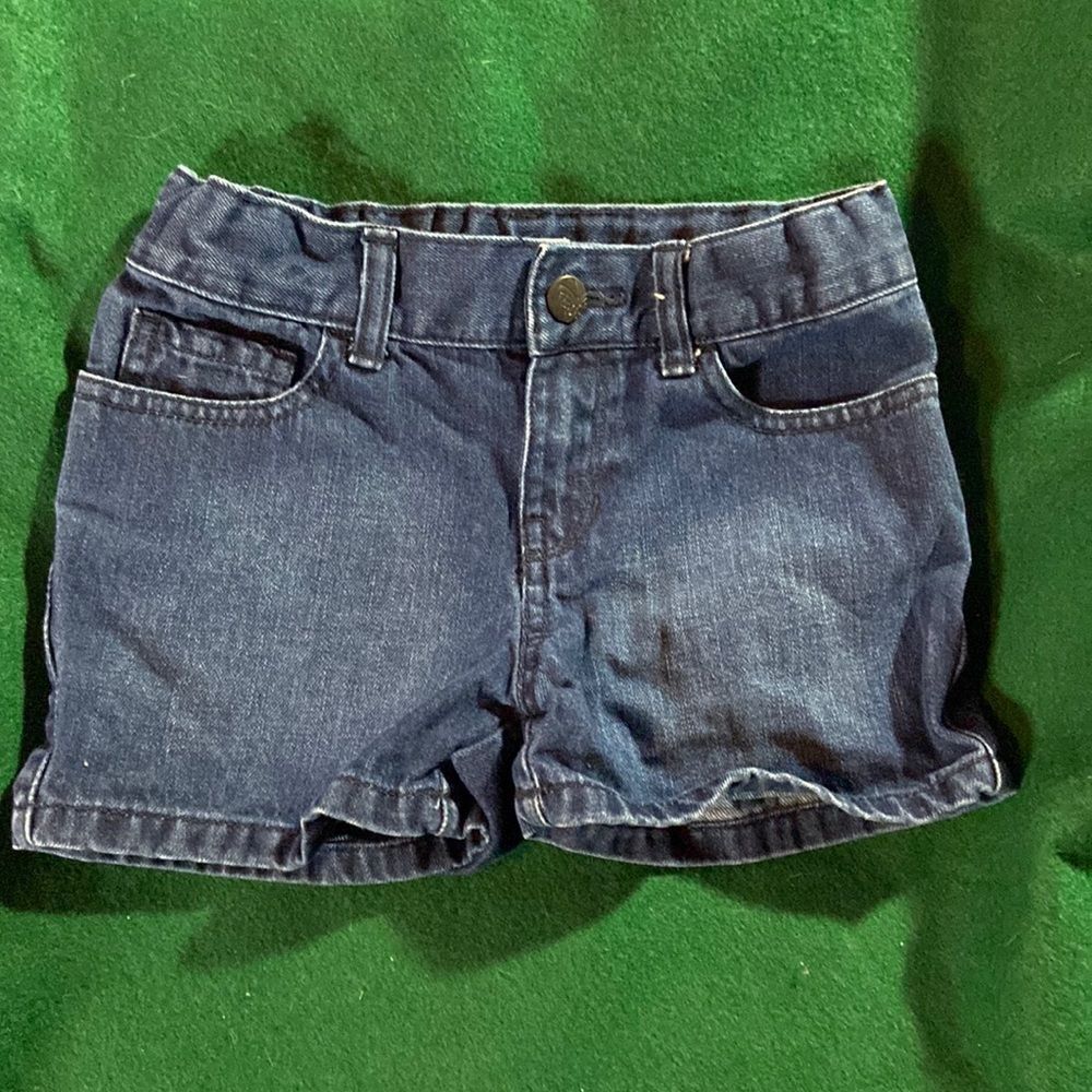 The Children’s Place Girls Denim Shorts Medium Blue Size 6X/7 Casual Jean Shorts